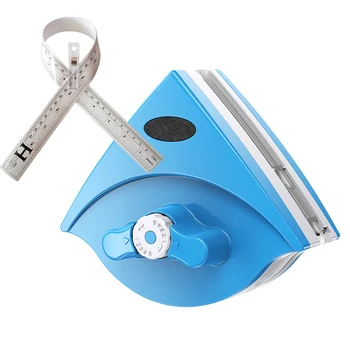 

Cleaning Double Sided Washing Tool Wiper Magnetic Window Cleaner Useful Durable Glass Sweeping 5-25mm With Ruler Sewing Machine