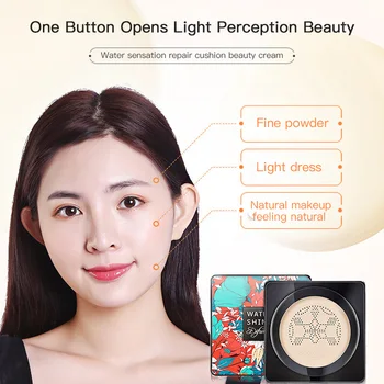 

Mushroom Head Makeup Air Cushion Creative BB CC Cream Concealer Moisturizing Foundation Breathable Natural Whitening MakeupTSLM2