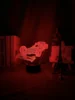F1 Formula 1 Racing Car 3d Illusion Led Night Light for Child Bedroom Decorative Nightlight Unique Gift for Kids Room Desk Lamp ► Photo 3/6