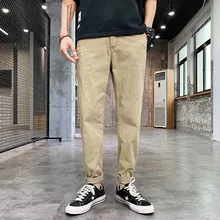 Осенние спортивные штаны мужские хлопковые повседневные эластичные штаны мульти-карманные военные штаны высокого качества для мужчин