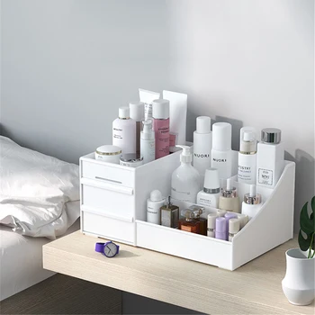 

Large-capacity Cosmetic Storage Box Cosmetic Nail Polish Container Drawer Storage Box Dresser Skin Care Rack