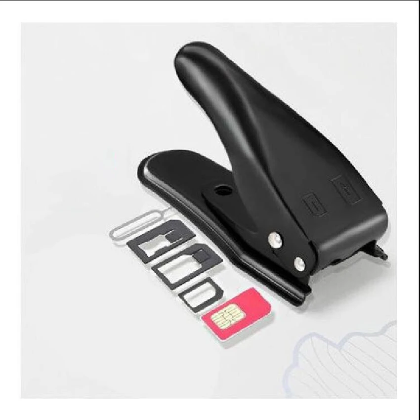 1pcs Multifunction 2 In 1 Nano Micro Sim Card Cutter Punch For Smart