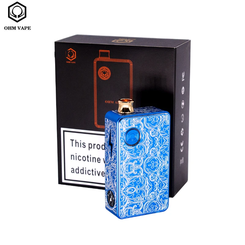 Ом Vape AIO Pod Комплект 42 Вт коробка мод питание от одного 18650 3 мл и 1 5 керамическая