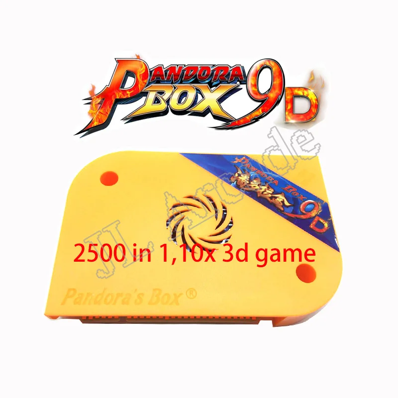 Новейшая 3D Pandora Box 9D аркадная версия 2500 В 1 Оригинальная доска для игры JAMMA поддержка 3/4 игроков USB джойстик с Puase