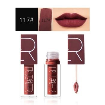 

Pudaier 5Pcs Matte Moisturizing Liquid Lipstick Permanent Waterproof Tint Makeup
