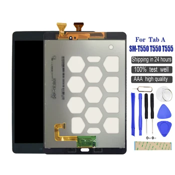 

9.7 inch For Samsung Galaxy Tab A 9.7 SM-T550 T551 T555 Touch Screen Digitizer Glass Lcd Display assembly Replacement