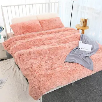 

35 160*200cm Elegant Throw Blanket for Bed Sofa Bedspread Long Shaggy Soft Warm Bedding Sheet Air Conditioning Blanket
