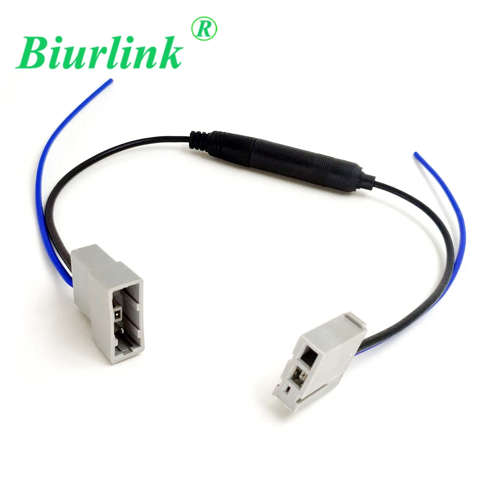 Biurlink Car Aerial Female to Male CD Changer Antenna Harness Cable Wire For Nissan Qashqai Livina Tiida | Автомобили и мотоциклы