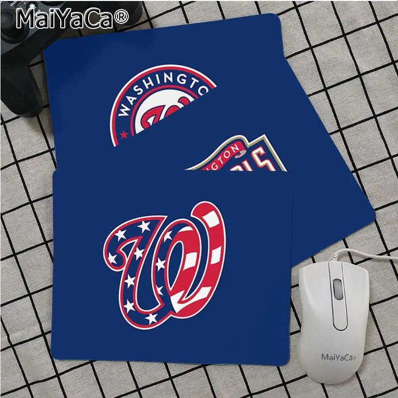 

Maiya High Quality Washington Nationals Durable Rubber Mouse Mat Pad Top Selling Wholesale Gaming Pad mouse