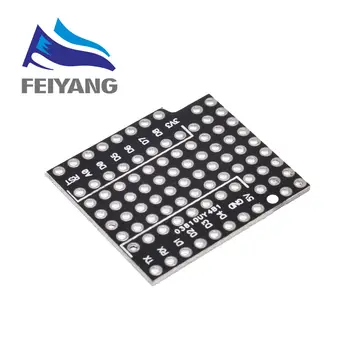 

10PCS ProtoBoard Shield for WEMOS D1 mini double sided perf board with 2 pinhead