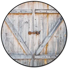 Круглый ковер в деревенском стиле для дверей, дверей фермы, ковров для гостиной, декоративные коврики для детской комнаты, коврики для спальни, современные коврики