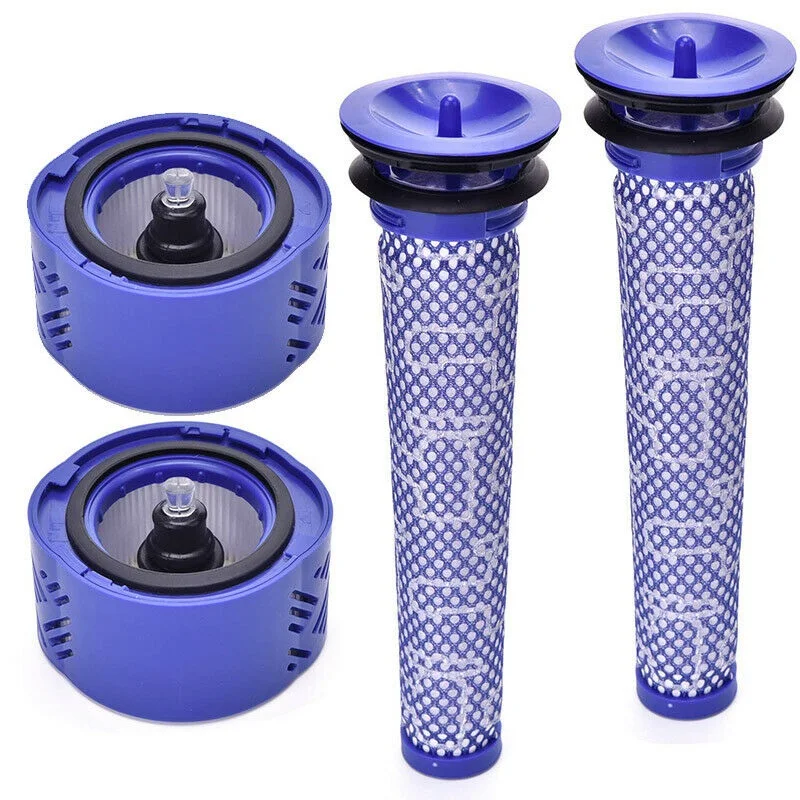 

Washable HEPA Air Filters for Dyson V6/V7/V8 Vacuum Cleaner Filters Pre-Filter Post-Filter Replacement Kit Vacuum Cleaner Parts