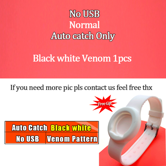 Bracelet For Powermon Go Plus Wristband Bracelet Device Bluetooth-Compatible For IOS For Android Manual /Auto catch Version