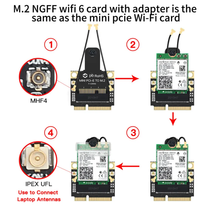 wifi 6e cartão ax210ngw 9260 janela 10
