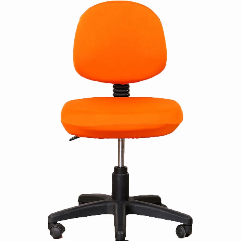 Orange 2 шт./лот чехол для офисного стула чехол для кресла для обеденного стула чехол для сиденья чехол на компьютерное кресло Housse de Chaise - Цвет: Orange