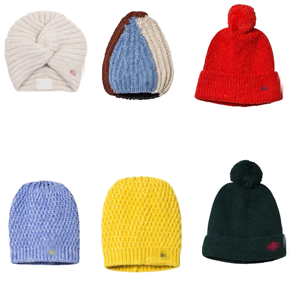 

IN STOCK BC KIDS 2019 Autumn NEW Arrival Baby Winter Hat Patchwork Warm Newborn Boys Girls Hat Kids Baby Photography Props
