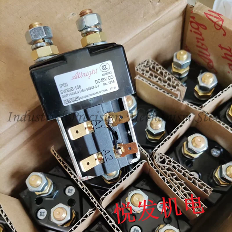 영국 올브라이트 ZJW-100A 전기 지게차 메인 접촉기 SW80-65, 골프 카트 지게차 스태커, 깔판 트럭, 200A
