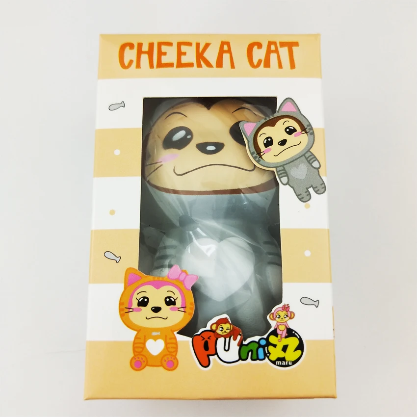 Punimaru мягкое мультяшное животное кошка медленно поднимающийся милый котенок мягкий может сжимать Ароматические детские игрушки