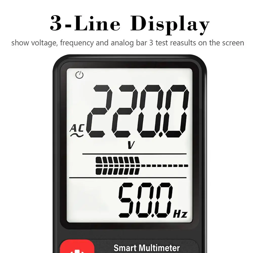 Goede BSIDE ADMS9 Digitale Multimeter 3.5 \