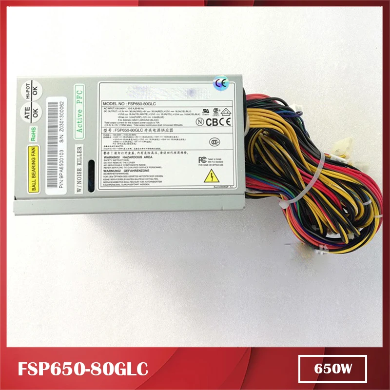 Для источника питания сервера для FSP FSP650-80GLC 650W перед отправкой хорошо