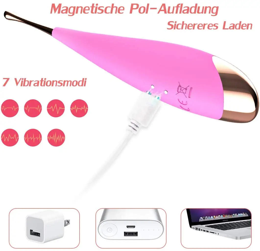 Электрический массажер для точки G стимулятор вибратор с 7 вибрациями и