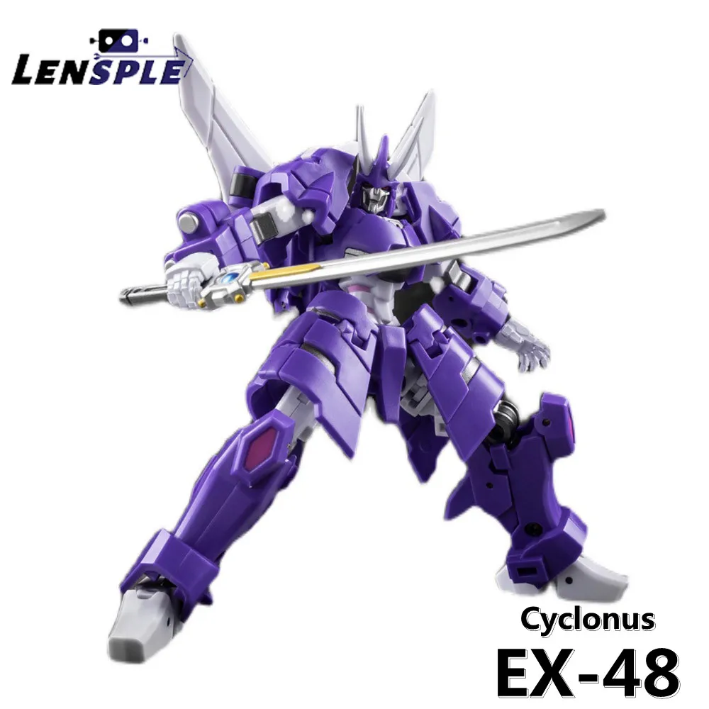 Экшн-Фигурка Железный завод Hannyamaru Samurai IF EX-48 Cyclonus Edition Pocket EX48 игрушки-роботы |