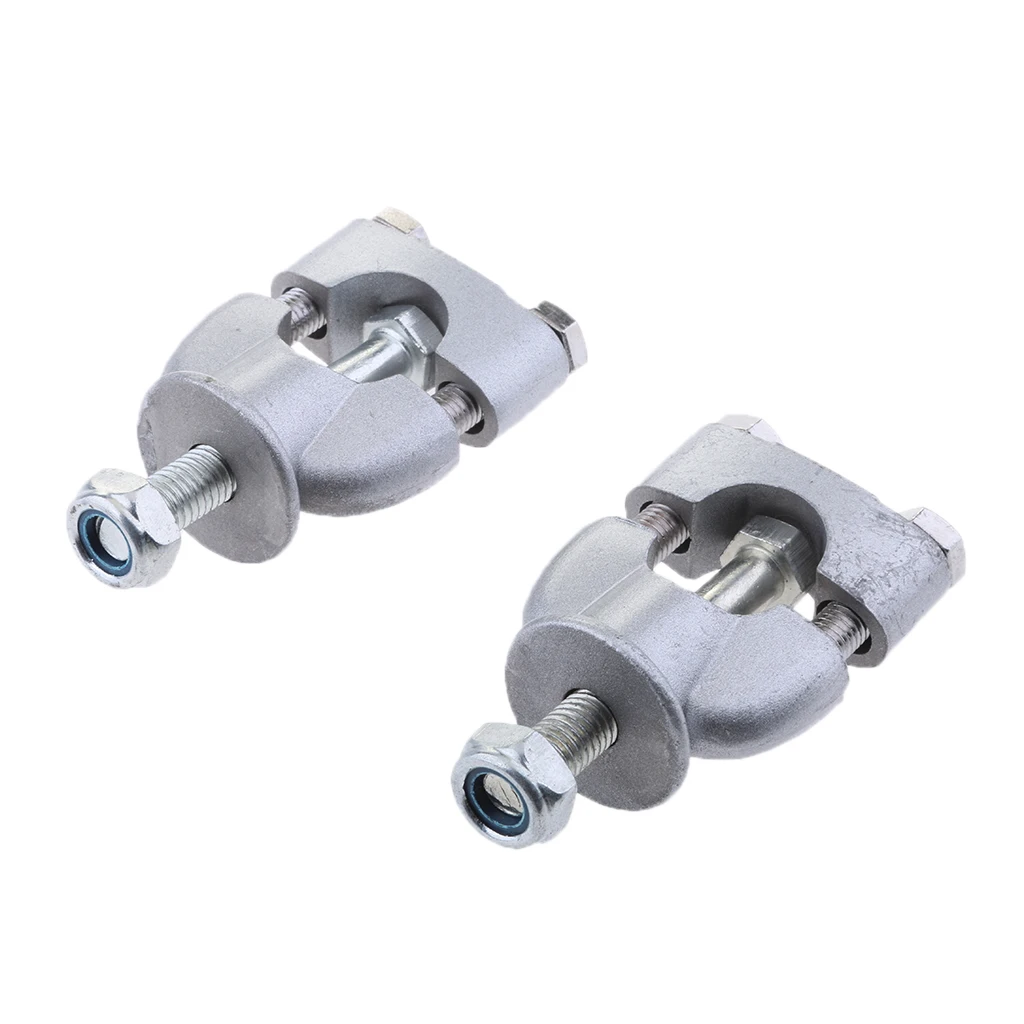 7/8'' 22mm Handlebar Fat Bar Mount Bracket Clamp Risers for Motorcycle Dirt Pit Bikes