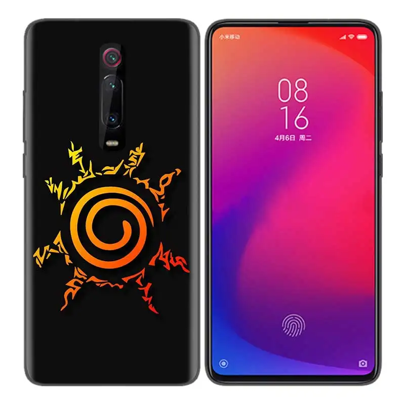 Черная мягкая силиконовая сумка чехол для Xiaomi mi 9T CC9 Red mi 4 4X5 6 6A 7 7A Note Plus K20 Pro F1 Tampa Fall Аниме Наруто АКАТ - Цвет: Прозрачный