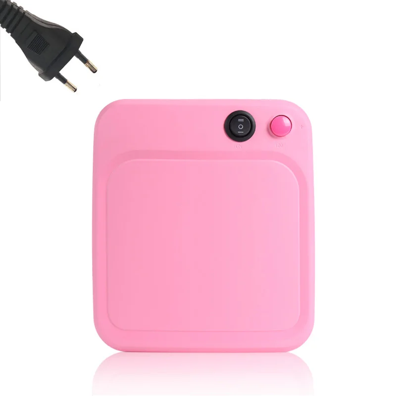 Pink Plug A 36 Вт инструмент для ногтей Лампа гель лак для ногтей Светодиодный УФ лампа гель для дизайна ногтей отверждения светильник Электрическая Сушка Для ногтей УФ лампа с набор для таймера Электрический - Цвет: Pink Plug A