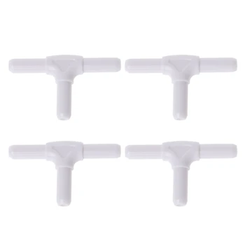 

4pcs Double Breast Pump Accessory Sucking Connector Straw For Baby Breastfeeding