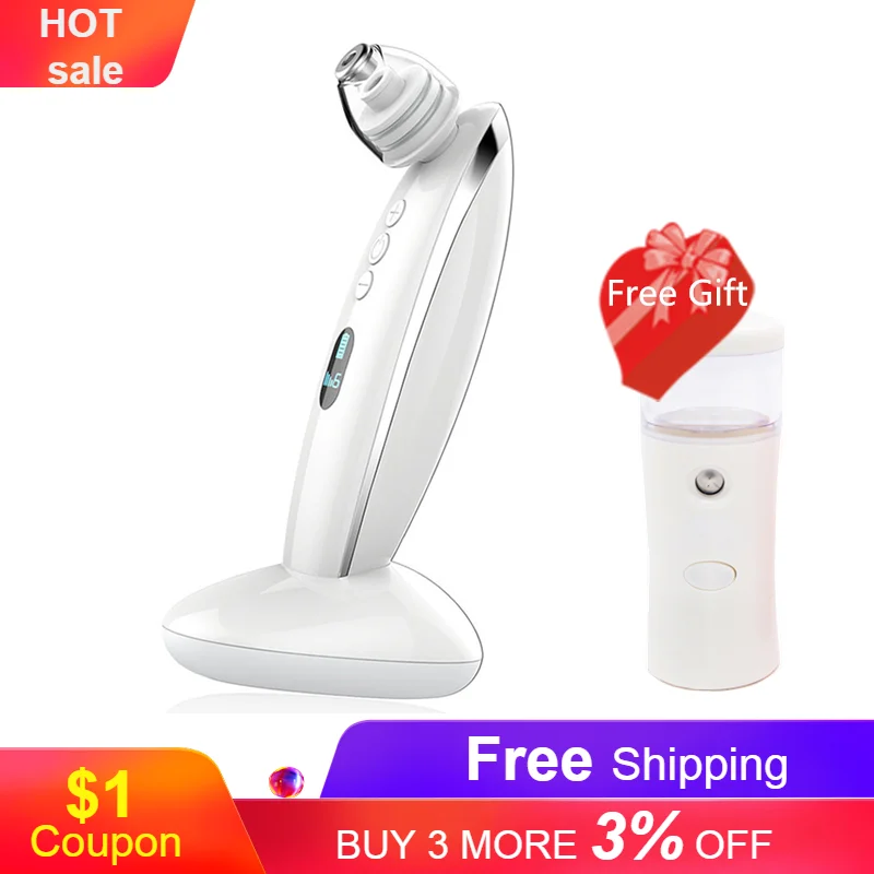 

Diamond Dermabrasion Blackhead Vacuum Cleaner Suction Removal Scar Acne Pore Peeling Face Clean Facial Skin Care Beauty Tools