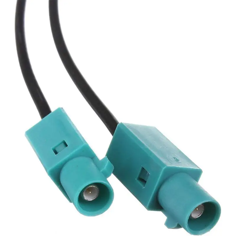 Connects 2 Diversity Twin Double DVD Head Unit Fakra-Din Aerial Antenna Adaptor 87HE