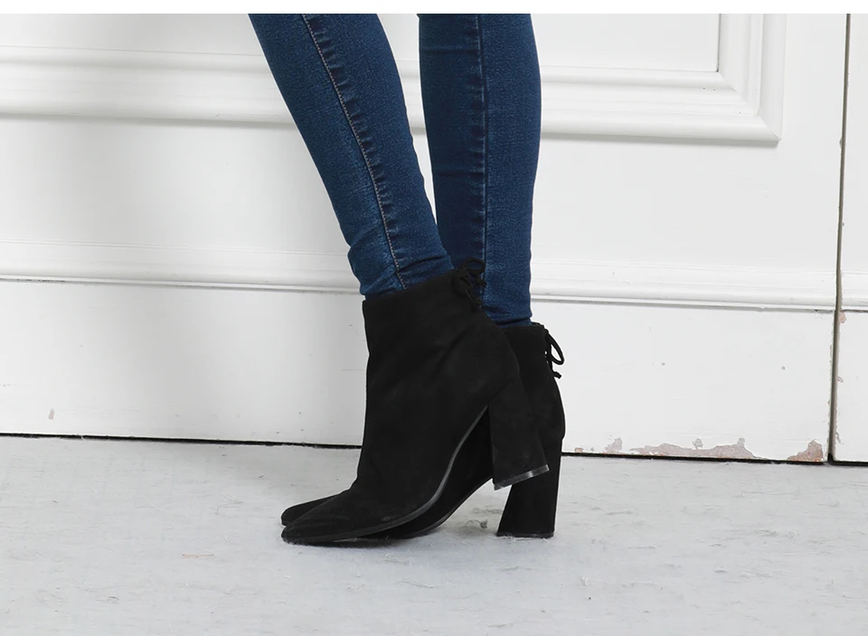 new high heel leather comfort shoes for women