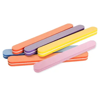 

New Hot 5 Pcs Nail Art Polish Sandpaper Strip Polishing File Bar Manicure Set Tool SMR88