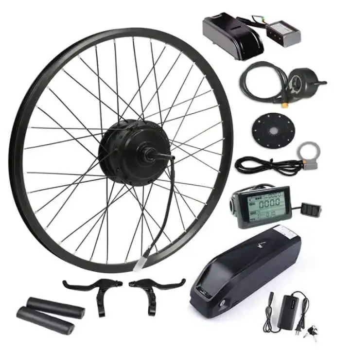 48v Ebike kit 1000w hub motor electric bike bicycle kit 26/27.5/700*1.95 conversion kit wholesale 24v 36v electric bicycle conversion kit ebike cycling brushless motor