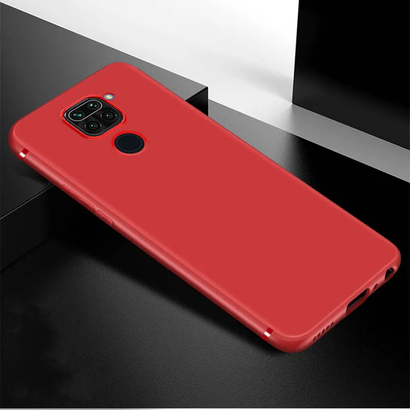 Матовый ТПУ матовый Силиконовый чехол для телефона Xiaomi Redmi Note 9 9S 8 8T 8A 7 7A 6 6A Mi 10 Lite