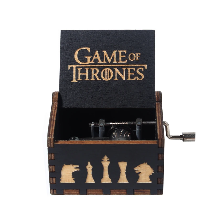 

NEW Music Box QUEEN 50 Styles LOVE MOM DAD MQUEEN Game Of Throne You my sunshine Music Wooden Hand Christmas Gift Birthday Gift