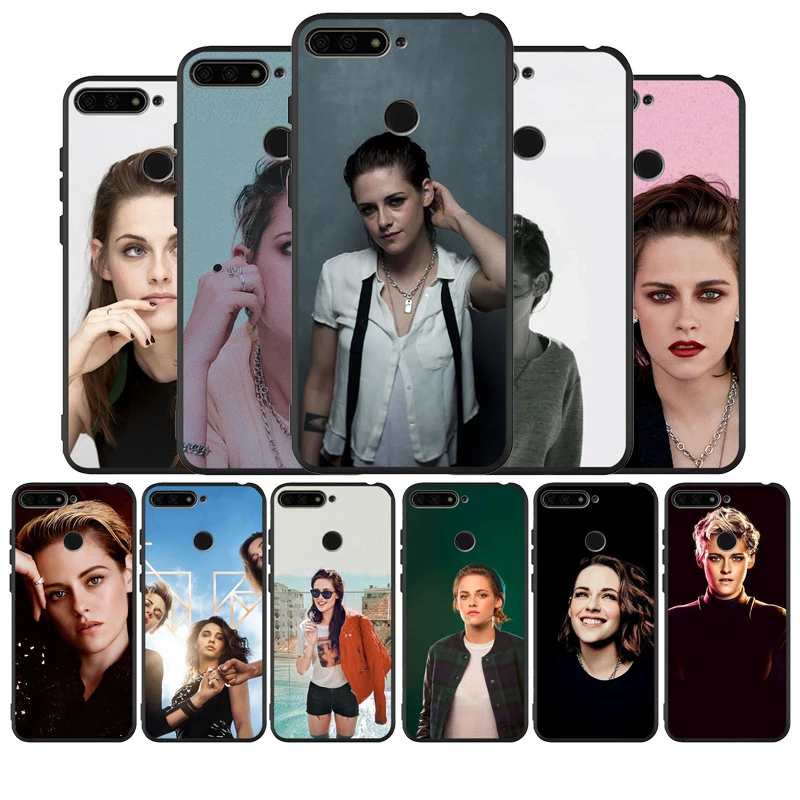 Черный силиконовый чехол для телефона kristen stewart Huawei honor 30 20 Pro 8 8X 9 10 Lite Mate Pro|Бамперы|