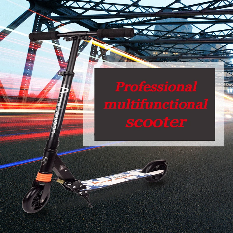 Aluminum Alloy Adult Wear-resistant non-slip wheels Scooter Urban Mobility Fashion Scooter Portable Foldable Adjustable Height