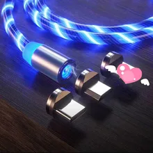 Модные 3A Зарядное устройство Тип USB C кабель Micro зарядный с