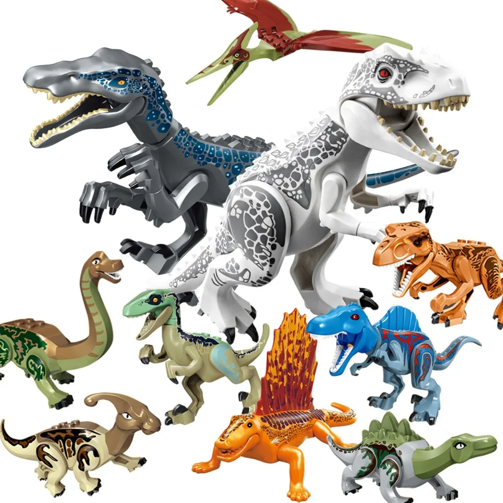 恐龙套装2大8小KDJ1