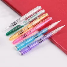 1 шт многоразовая чернильная каллиграфическая ручка Акварельная мягкая кисть цветная моющаяся кисть для рисования Детские краски товары для рукоделия