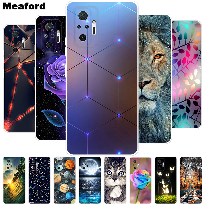 For Poco M5s Case 4G Cover Soft Silicone Back Cover For Xiaomi Poco M5s Case PocoM5s m5 s 6.43 inch Cover Fundas Clear Edge Case
