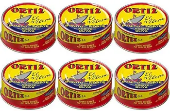 

Ortiz Bonito del Norte - White Tuna in Olive Oil 250 gr. - [Pack 6]