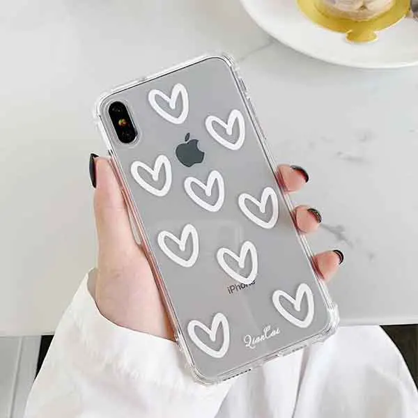 SUYACS, молочный чай, четырехугольный чехол для телефона, для iphone 7, 8 Plus, X, XS, MAX, XR, 6, 6 S, прозрачный Ультратонкий Мягкий чехол для телефона из ТПУ
