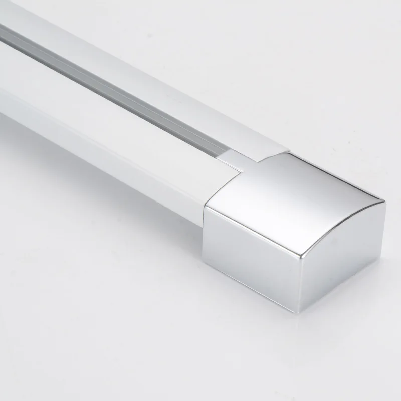 Electroplated Finish 60cm Brass Rod Shower Sliding Bar Wall Mounted Shower Head Lifting Pipes with Handheld Shower Bracket