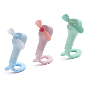 

Variety Small Fan Telescopic Hose Handle Desktop Small Fan Usb Charging Handheld Folding Fan Removable USB Fan