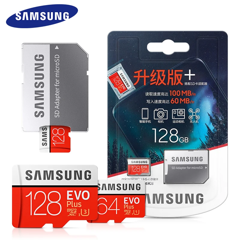 SAMSUNG карта памяти Micro SD класс 10 512 ГБ 256 32 64 128 | Компьютеры и офис