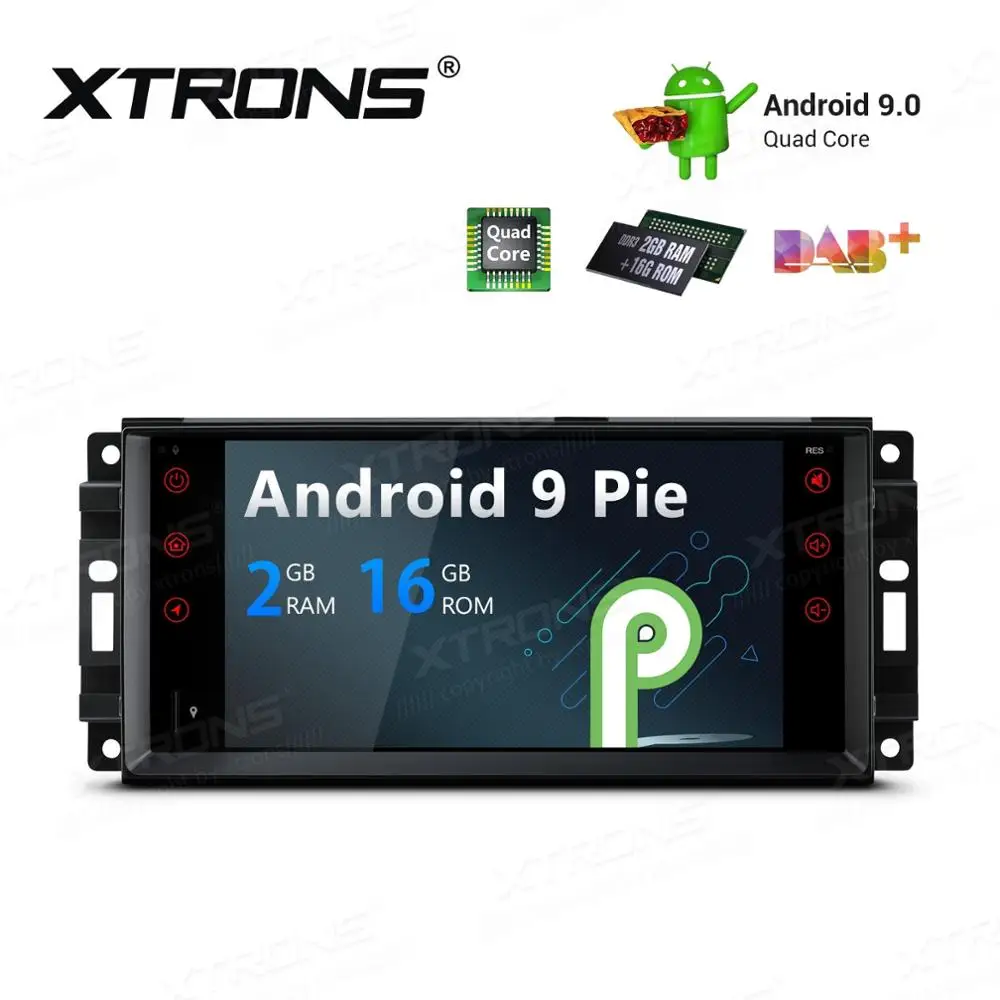 

7" Android 9.0 OS Car Multimedia GPS Radio for Dodge Avenger 2008-2010 & Dodge Challenger 2008-2011 & Dodge Durango 2011-2012