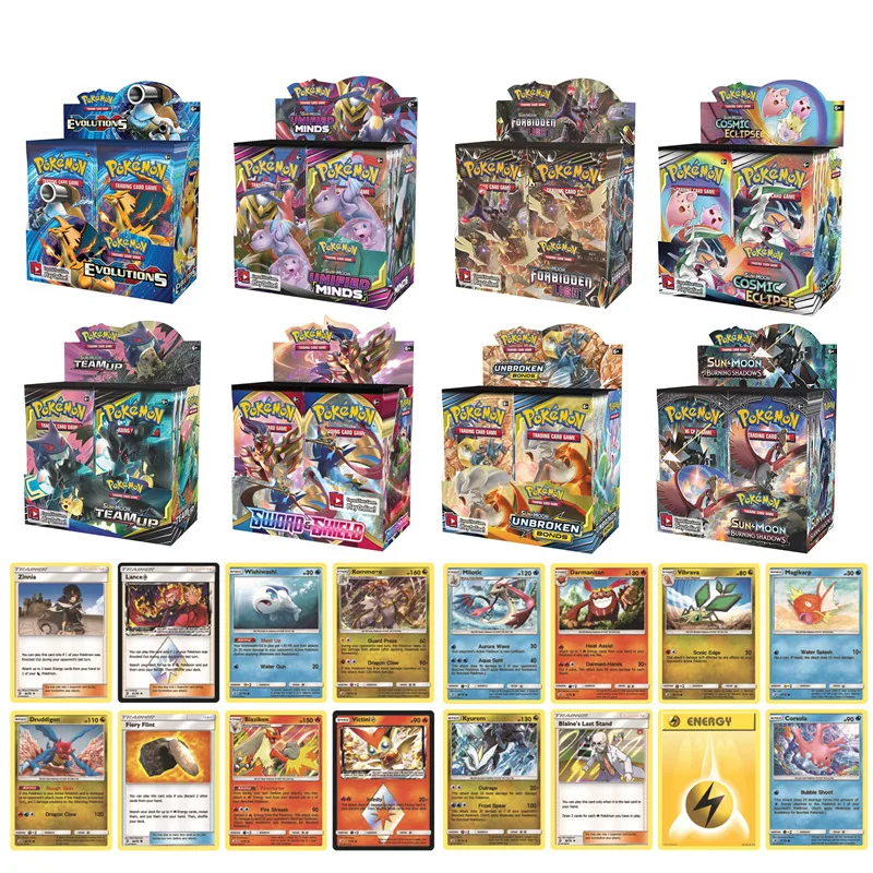 Pokemon Cards Sun Moon Hidden Fates New 324pcs Box English Trading Card Game Evolutions Booster Box Collectible Kids Toys Gift Buy Online At Best Prices In Srilanka Daraz Lk